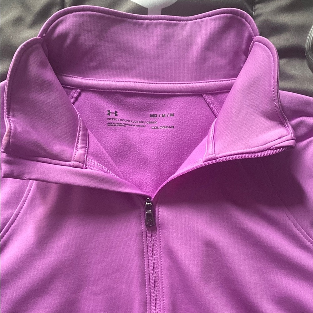 Under Armour Lavender Full-Zip Jacket